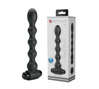 Pretty Love Lynn Vibrating Beads - Black