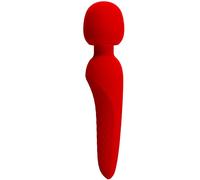 Pretty Love Meredith waterproof intimate massager red, 12 modes, Poids 0.325 Kg, Color Red