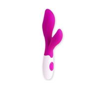 PRETTY LOVE Newman Sensual Clitoral & G-Spot Vibrator Stimulator, Width 3.8 cm, Length 20 cm, Color Purple