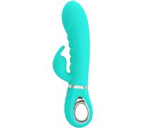 Pretty Love Prescott Rabbit G-Spot Vibrator Red Rechargeable, Poids 0.320 Kg, Color Green