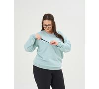 Pretty Mama Essential Oversized Breastfeeding Sweatshirt - Seafoam Green - XLarge (22-24)