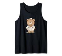 Pretty Medicine Teddy Bear Costume for Boys and Girls Tank Top