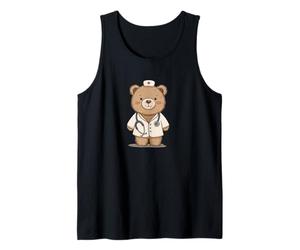 Pretty Medicine Teddy Bear Costume for Boys and Girls Tank Top