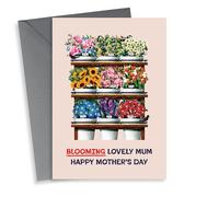 Pretty Mother's Day Card - Flower Stand - Blooming Lovely