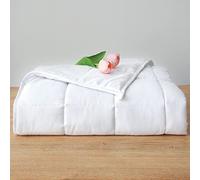 PRETTY NIGHT Weighted Blanket 12lbs Queen Size White 60"x80" Weighted Blankets for Adults Heavy Blanket are Comfortable and Cozy