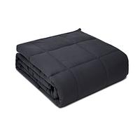 PRETTY NIGHT Weighted Blanket 20lbs Queen Size Dark Grey 60"x80" Weighted Blankets for Adults Heavy Blanket are Comfortable and Cozy
