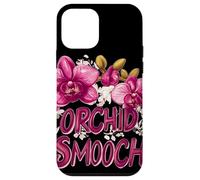 Pretty Orchid Wildflower Costume with Smooch Saying Case for iPhone 12 mini