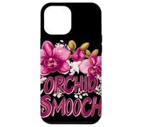 Pretty Orchid Wildflower Costume with Smooch Saying Case for iPhone 12 Pro Max