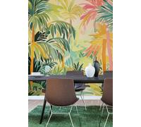 Pretty Palms Matt Smooth Paste the Wall Mural Origin Murals Emerald W350cm x H280cm