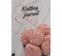 PRETTY, PASTEL KNITTING JOURNAL: A5 knitting record book