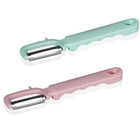 Pretty Pastels BPA Free Luxury Kitchen Tools & Gadgets, Easy Use, Easy Hang & Store (Classic Peeler)