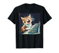 Pretty Piano Kitty for funny Musical Cats Lovers T-Shirt