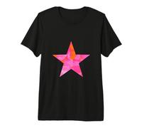 Pretty Pink and Orange Star Premium T-Shirt
