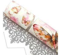 Pretty Pink Butterflies | Makes 6 Standard Crackers | Make & Fill Your Own