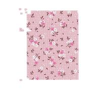 Pretty Pink Flower Pattern Jigsaw Puzzle Warren Reed - Designer Pink 500 Piece