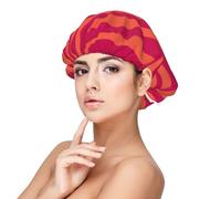 Pretty Pink Orange Animal Print Zebra Leopard,Adult's Satin Sleeping Cap - Women's Elastic Sleep Bonnet, Adjustable Overnight Hair Cover