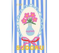 Pretty Pocket Sudoku Easy: Super Small Puzzle Book 4x6 Mediterranean Summer Set