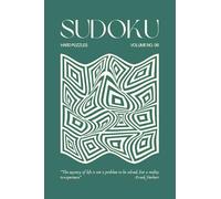 Pretty Pocket Sudoku - Hard Puzzles - Volume 06: 200 Sudoku Puzzles - Small Travel Friendly Size Only 4 x 6 Inches (Pop of Color - Pocket Sudoku)