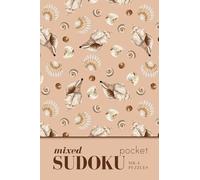 Pretty Pocket Sudoku - Mixed - Vintage Seashells: Minimal Small Travel Size Puzzle Book