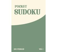 Pretty Pocket Sudoku Puzzle Book: Pretty Pocket Sudoku Puzzle Book: Volume 1, Sudoku Puzzle Book with Easy to Read Print, 16x16 Boarder Size | 6x9 ... (Pretty Pocket Sudoku Puzzle Books)