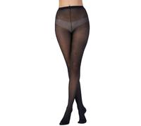Pretty Polly 40D Silk Finish Tights 2PP -Navy, S/M