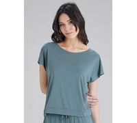 Pretty Polly Botanical Lace Short Sleeved Top Sage