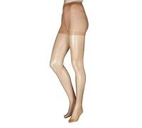 Pretty Polly Curves 3 Pack 15 Denier Ladder Resist Tights PNGK30 Sherry 4XL