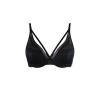 Pretty Polly Women's Diamond Mesh Padded High Apex Bra - Black | Size: 30C Pretty Polly Black 30C