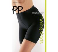 Pretty Polly Women's Naturals 100 Denier Cooling Shorts - Black | Size: S/M Pretty Polly Black S/M