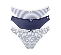 Pretty Polly Women's Alice Brief, Blue (Fmos Floral Mosaic), (Size:L)