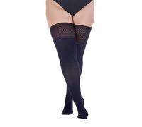 Pretty Polly Women's Curves 60D STU Hosiery, Black (Black), XXXXL