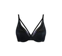Pretty Polly Women's Diamond Mesh Padded High Apex Bra - Black | Size: 34B Pretty Polly Black 34B