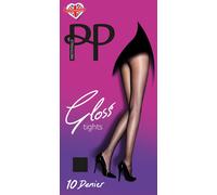Pretty Polly Women's Gloss Tights, Black, Medium Manufacturer Size Medium Large UK