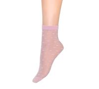 Pretty Polly Women's Heart Anklet Socks, Purple (Lilac), One Size