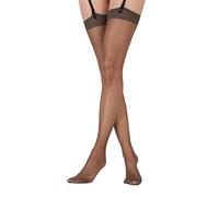 Pretty Polly Women's Nylons 10d Gloss Stockings Tights, Black (Barely Black), M-L UK