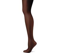 Pretty Polly Women's Nylons 10 Denier Gloss Tights, 10 den, Black (Black), L
