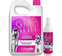 Pretty Pooch® 5L Gentle Touch Dog Shampoo & 250ml Deodorising Spray (Baby Powder Fragrance) - A Non-itchy, Professional Deep Cleaning Shampoo for Dogs with Sensitive Skin!