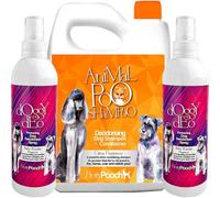 Pretty Pooch Animal Shampoo (2 Litres, Citrus) And 2 Pack Of Dog Deodoriser