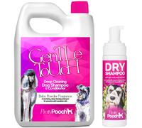 Pretty Pooch Baby Powder Dog Shampoo 2L & Dry Shampoo for Dogs 250ml