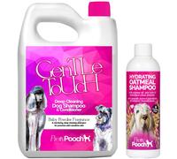 Pretty Pooch Baby Powder Dog Shampoo 2L & Oatmeal Dog Shampoo 250ml