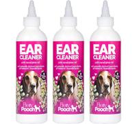 Pretty Pooch Dog Ear Cleaner - Cleans And Helps Reduce Itching & Head Shaking 3X 250Ml