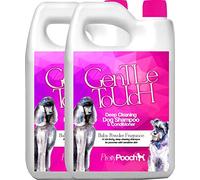 Pretty Pooch Gentle Touch Dog Shampoo & Conditioner - 10 Litres (Baby Powder Fragrance) - A Non-itchy, Professional Deep Cleaning Shampoo for Dogs with Sensitive Skin! Made in the UK