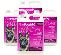 Pretty Pooch Multipurpose Disinfectant - Cleaner, Sanitiser, Deodoriser - Concentrated Formula - Bubblegum 5L x4