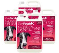 Pretty Pooch Multipurpose Disinfectant - Cleaner, Sanitiser, Deodoriser - Concentrated Formula - Cherry 5L x4