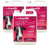 Pretty Pooch Multipurpose Disinfectant - Cleaner, Sanitiser, Deodoriser - Concentrated Formula - Cherry 5L X3