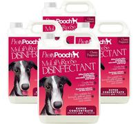 Pretty Pooch Multipurpose Disinfectant - Cleaner, Sanitiser, Deodoriser - Concentrated Formula - Cherry 5L X4