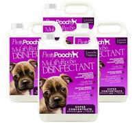 Pretty Pooch Multipurpose Disinfectant - Cleaner, Sanitiser, Deodoriser - Concentrated Formula - Lavender 5L x4
