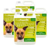 Pretty Pooch Multipurpose Disinfectant - Cleaner, Sanitiser, Deodoriser - Concentrated Formula - Lemon 5L x4