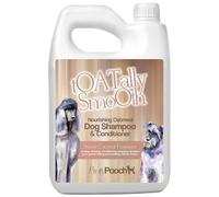 Pretty Pooch Oatmeal Dog Shampoo for Sensitive Skin 5L - Hydrates, Sooths & Shines - pH Balanced & Made from Natural Ingredients - Cruelty Free & Vegan - Coconut Fragrance