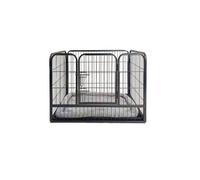 Pretty Pooch Whelping Pen With Tray And Cushion, Puppy Or Dog Play Crate Cage Large